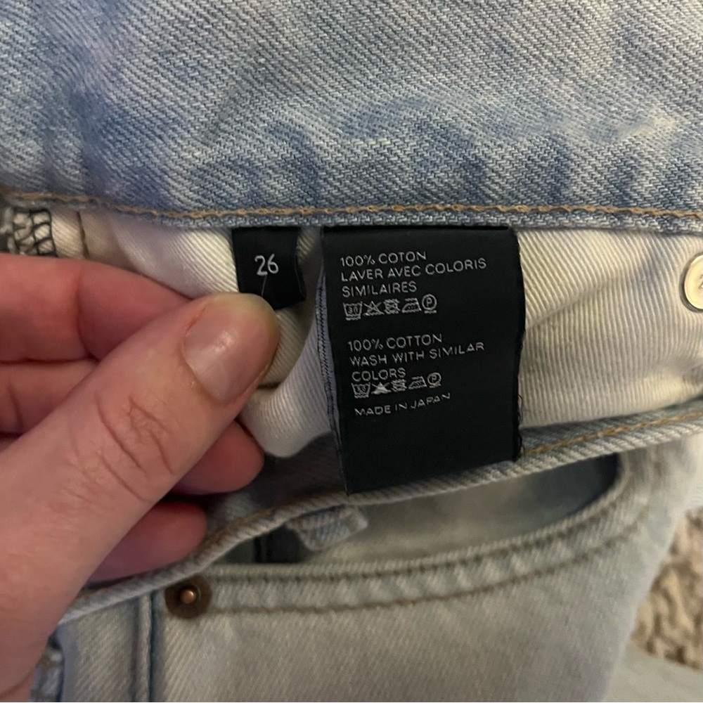 Celine Light Blue High-Rise Straight Jeans - Picture 8 of 13